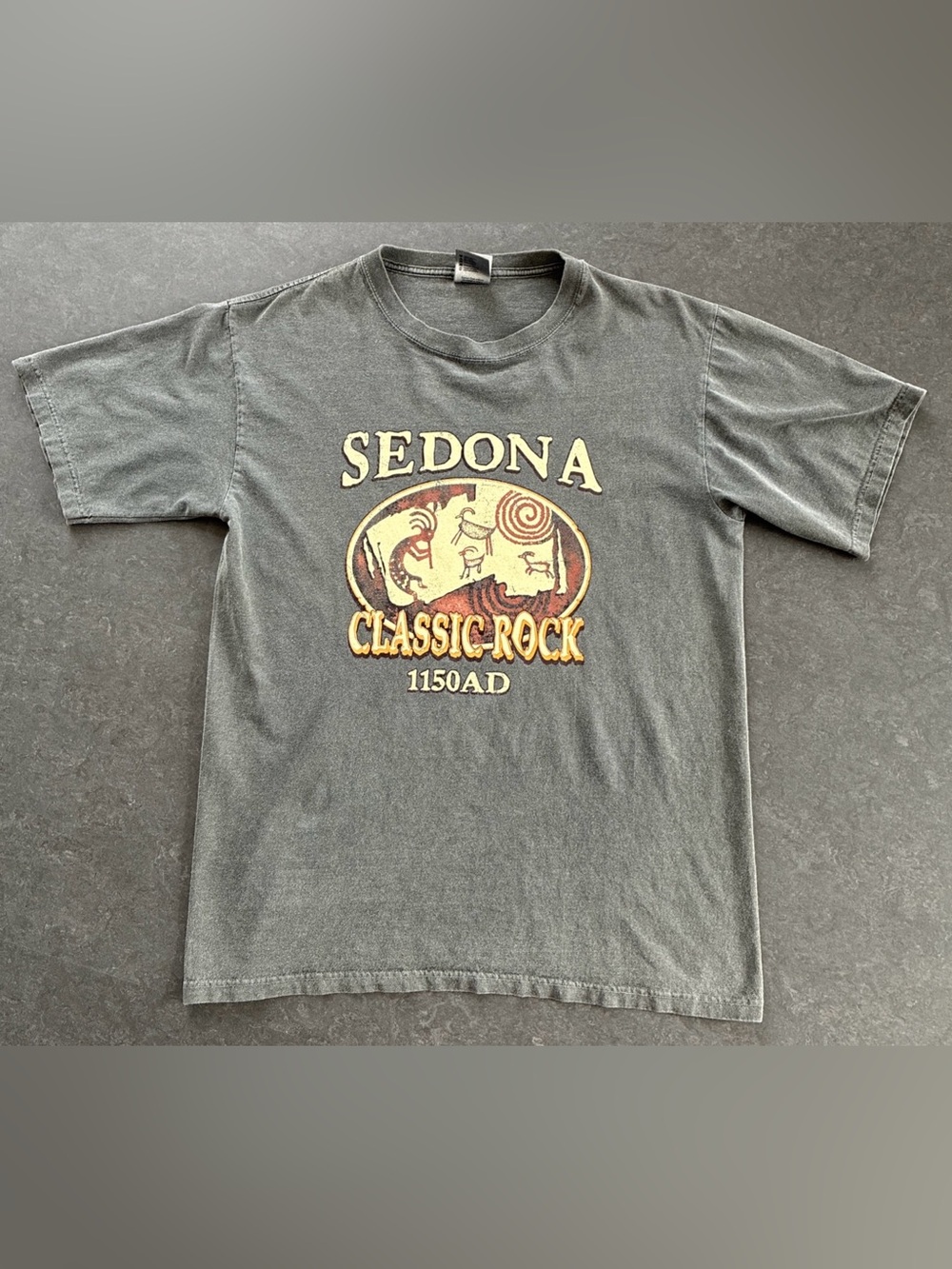 Anvil Sedona Classic Rock Graphic Tee - Gray